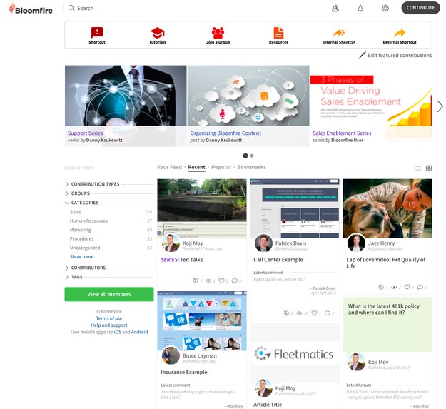 Top 5 Bloomfire Competitors & Alternatives for Better Collaboration