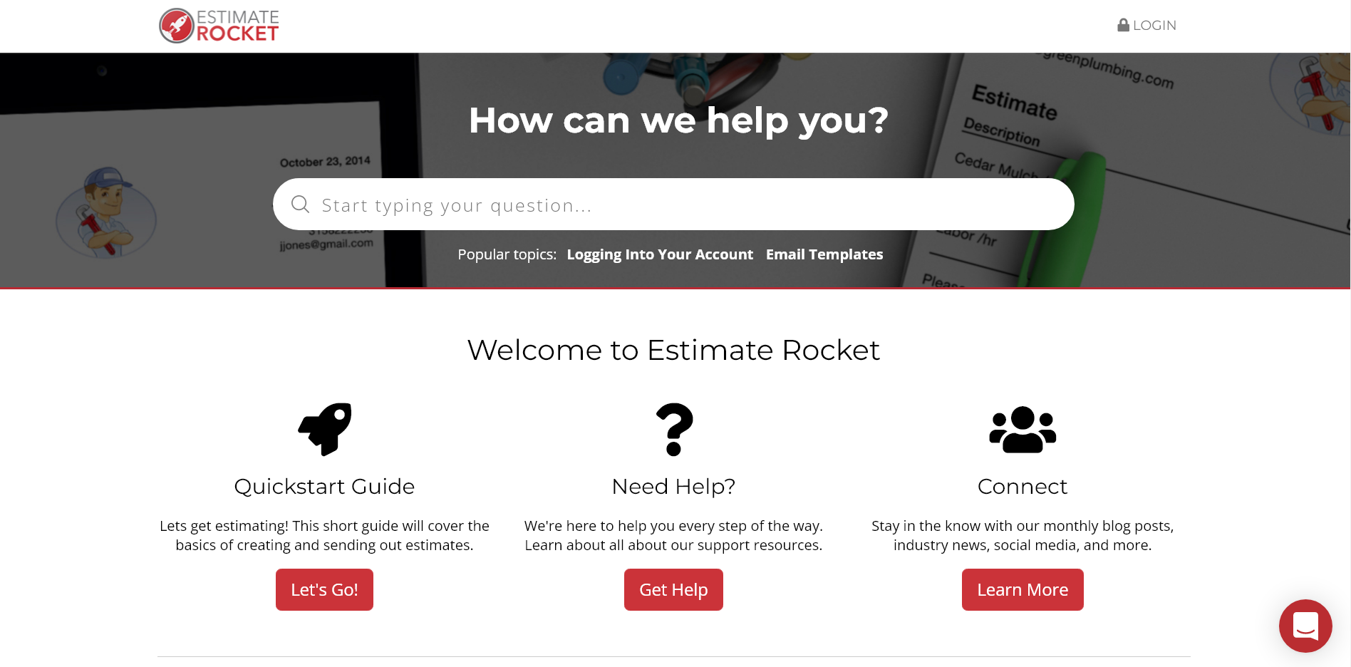 Estimate Rocket KB