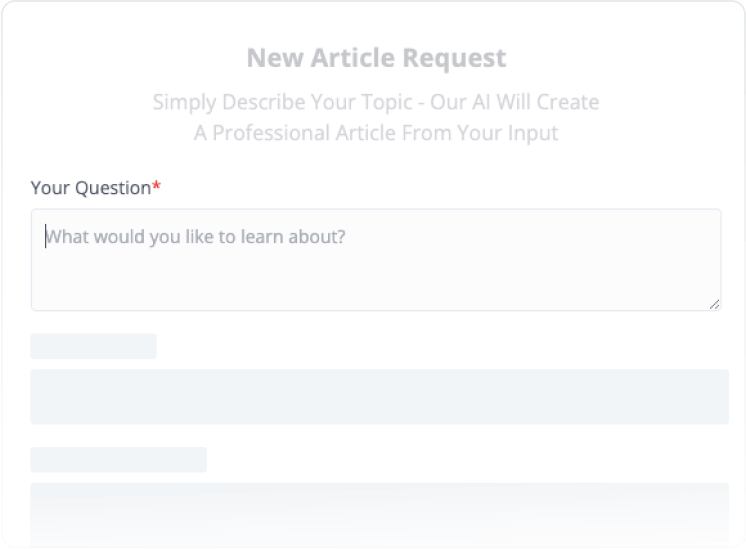 Article Request Modal