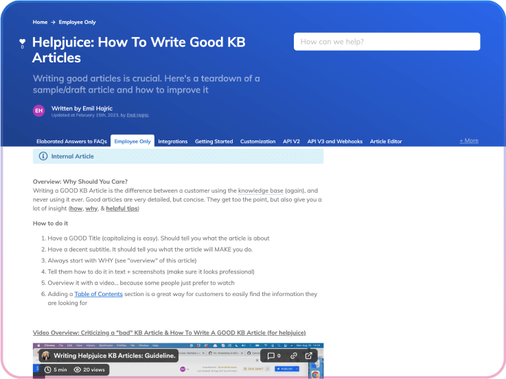 Editor Preview