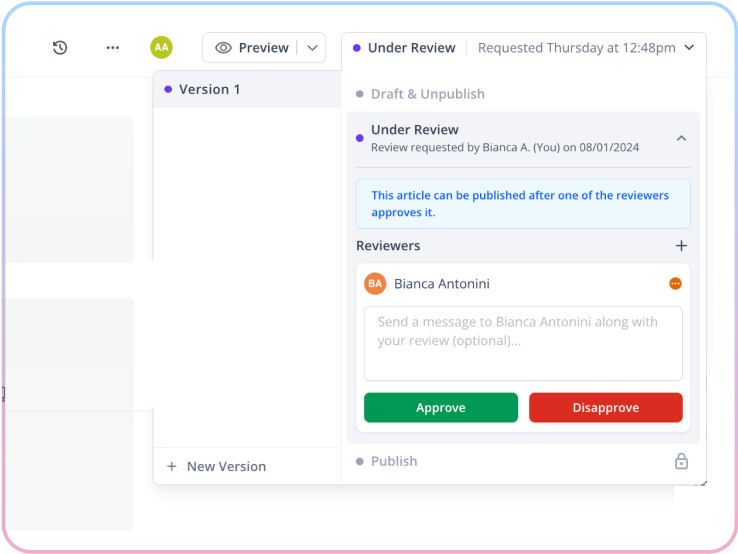 Article Planner Preview